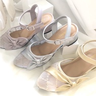 FEDORA - DLT girls' high heel party sandals kids heel shoes girl