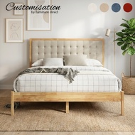 [Custom Made] MUSE Design HIROSHIMA Solid Wood Bed Frame-2 Sizes