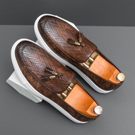 Big Size 38-47 Men Tassels Shoes Men Loafers Men Shoes High Quality Men Formal Shoes Slip On
