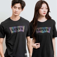 Mailing Private. LEVIS Beauty Line Men Version Design Style Smudge Color Classic LOGO Short Sleeve T