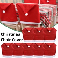1Pc/2Pcs  Christmas Chair Cap Restaurant Hotel Decoration Chair Cover Chair Cover Christmas Cover