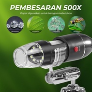 WSDCAM Microscope Digital USB Konek Laptop HP Android