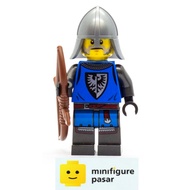 cas554 Lego Castle Black Falcons 31120 - Black Falcon Guide Minifigure w Bow - New