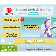 ⚡Buy 3 Free 1⚡Nintendo Switch Games Fitness Circuit Sports Murah Digital Download Own Data Eshop