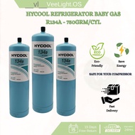 REPLACEMENT COMPRESSOR & AIR-COND HYCOOL REFRIGERATOR  R134A - 750GRM/CYL