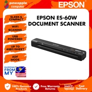 Epson WorkForce ES-60W WiFi Portable Sheetfed Document Scanner