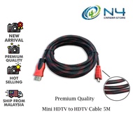Mini HDTV to HDTV Cable Micro HDTV Cable Adapter Camera HDTV Cable Type C HDTV For TV Tablet Camera 