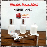 Wardah Perfume Bottle 30ML PRESS - WARDAH Empty Perfume Bottle - 30ML Glass Perfume Bottle