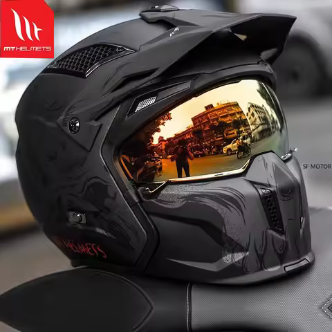 MT Streetfighter SV S Helmet Motorcycle ADV Helmet DOT ECE Modular Casco Adventure Moto Travel Commu