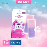 [Lulus KKM] Fever Cooling Patch Fever Cooling Gel Patch Cool Fever Patch Migraine Headache Pad Cooli