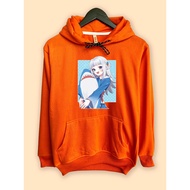 Jacket Hoodie vTuber Hololive Gawr Gura hug