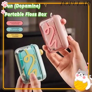 POPULAR Floss Dispenser, Oral Care without Floss  Floss Box, Automatic Ejectable Floss Organiser