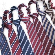Original Jacquard Tie JK Uniform DK Uniform Striped Tie School Supply Basic Style All-Match Ready st