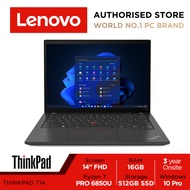 [Free 3Y Onsite] Lenovo ThinkPad T14 | 21CFS00W00 | 14" FHD | Ryzen 7 Pro 6850U | 16GB RAM/512GB SSD | Win10/11Pro | 3Y