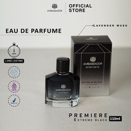 Ambassador Eau De Parfum Premiere Extreme Black - 110ml