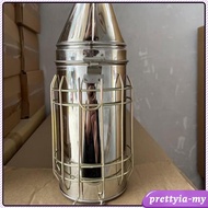 [PrettyiaMY] Bee Hive Smoker Stainless Steel Professional Electric Beekeepers Tool Bee Smoker for Fa