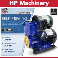 KAMU KA-370 O.5HP WATER AUTOMATIC SELF PRIMING PUMP WATER PUMP (SOLO PUMP)