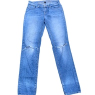 MEN'S JEANS "GAP" [SIZE 29/30] RIPPED TROUSERS