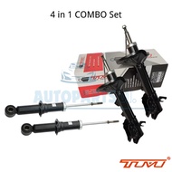 [4 IN 1 SET] TM Original Front Absorber / Rear Absorber - Toyota Corolla SEG 1.6 AE101 AE111 (91-02)