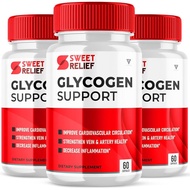 (3 Pack) Sweet Relief Glycogen Support for Joints Blood Vessel Cleaner Releaf, Sweetrelief Glycogen 