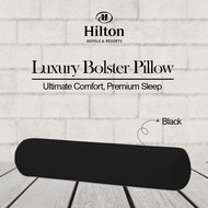 Hilton Hotel Bolster Bantal | Soft & Premium Quality | Cotton + Polyester Filling | Ready Stock