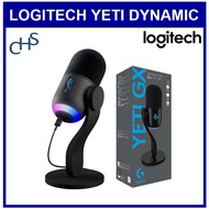 Logitech Yeti GX Gaming Microphone Dynamic RGB Gaming Microphone with LIGHTSYNC 2 Years Sg Warranty