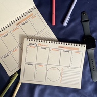 Weekly Planner Notebook / Weekly Agenda Book
