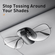 Baseus Car Eyeglass Holder Glasses Clip Interior Organizer Car Sunglasses Holder