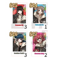 【出】Lovelive Sunshine Aqours 沼津地元愛 拍立得小卡 (黑澤黛雅 黑澤露比 渡邊曜 津島善子)