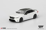 MINI GT 1/64 #1092 BMW M5 Alpine White 左軚/ 右軚合金模型車 | MINI GT 1/64 #1092 BMW M5 Alpine White LHD/ RHD