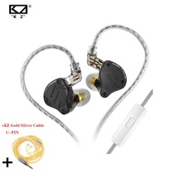 KZ ZS10 PRO X HIFI Metal Headset Hybrid In-ear Earphone Sport Noise Cancelling Headset Bass Earbuds 