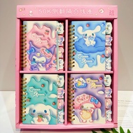 New sanliou coil book acrylic cartoon pendant notebook sanliou hand account book girls' heart notebo