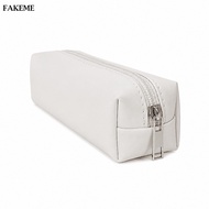 [SharprepublicefMY] Student Pencil Case Blanco Crema Blanco
