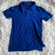 Blue polo ralph Shirt S Label Embroidered HMJ Red Horse Bottom.