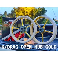 【In stock】 [CLEAR STOCKS] SPORTRIM KING DRAG /SKK CUTTING FG505 505 OPEN HUB PNP Y15ZR Y15Z LC135 Y125ZR RIM 160X160 BUS