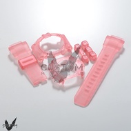 (Vcustom) G-9300 MUDMAN MATTE " PINK " BAND AND BEZEL WATCH STRAPS