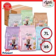 (BUNDLE DEAL) ENRICH Tofu Premium Super Clumping Cat Litter sand Tofu 2.5kg/ 7L - 1 CTN _ (6 packs) 