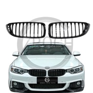 For BMW F32 F33 F36 4 series 2013+ bodykit ABS grills single slats glossy black grille