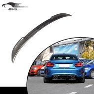 Carbon Fiber Rear WingTrunk Spoiler Lip for BMW F22 F87 M2 2014-2019