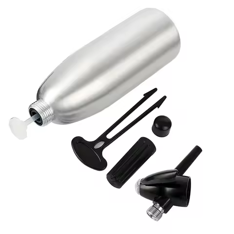 1L Sparkling Water Maker Flavor Soda Blaster CO2 Cocktail Bubble Drinks Pressurizer Soda Siphon Acce