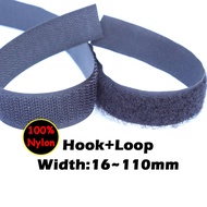 100cm(39.37inches) Long No Glue Velcro Tape Hook and Loop Tape Fastener Home Tailor DIY Sewing Materials