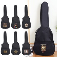 Portable Guitar Bag Leopard Series 31-41 Inch Guitar Case Adjustable Shoulder Strap