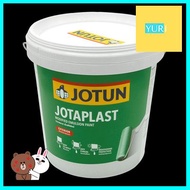 สีน้ำภายนอก ด้าน JOTUN รุ่น JOTAPLAST ขนาด 9 ลิตร สีขาว **สินค้าแนะนำ**