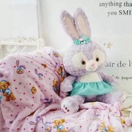 史黛拉 芭蕾兔 抱枕毯 辦公室 法蘭絨毯子 空調毯 兩用抱枕毛毯