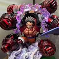 One Piece GK Figure Anime One Piece Fourth Gear Luffy E Luffy Ape King Crow Cannon Statue Figure