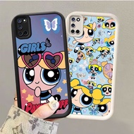 GK-83 The Powerpuff Girls Black and White Silicone Casing for OPPO A74 F19S A72 A55 A94 A52 F19 A92 
