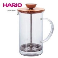 《HARIO》自然風濾壓壺 THW-4-OV 600ml