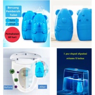 (HK_88)Toilet Freshener Automatic Closet Cleaner Blue Clean WC Cleaner