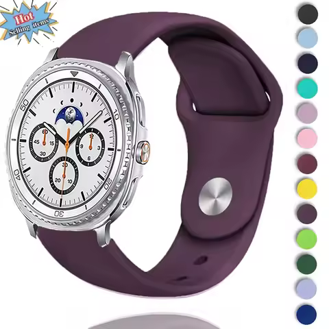 Sports Silicone Strap for Samsung Galaxy Watch 8-7 Ultra 47mmm Bracelet Band for Samsung Galaxy Watc