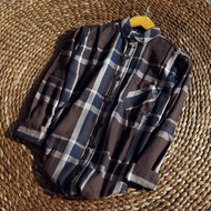 Remoraga store kemeja flanel pria lengan panjang kemeja flanel pria abu kemeja flanel pria abu abu k